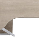 Scrivania da Ufficio 2 Mensole 120x60x76 cm 