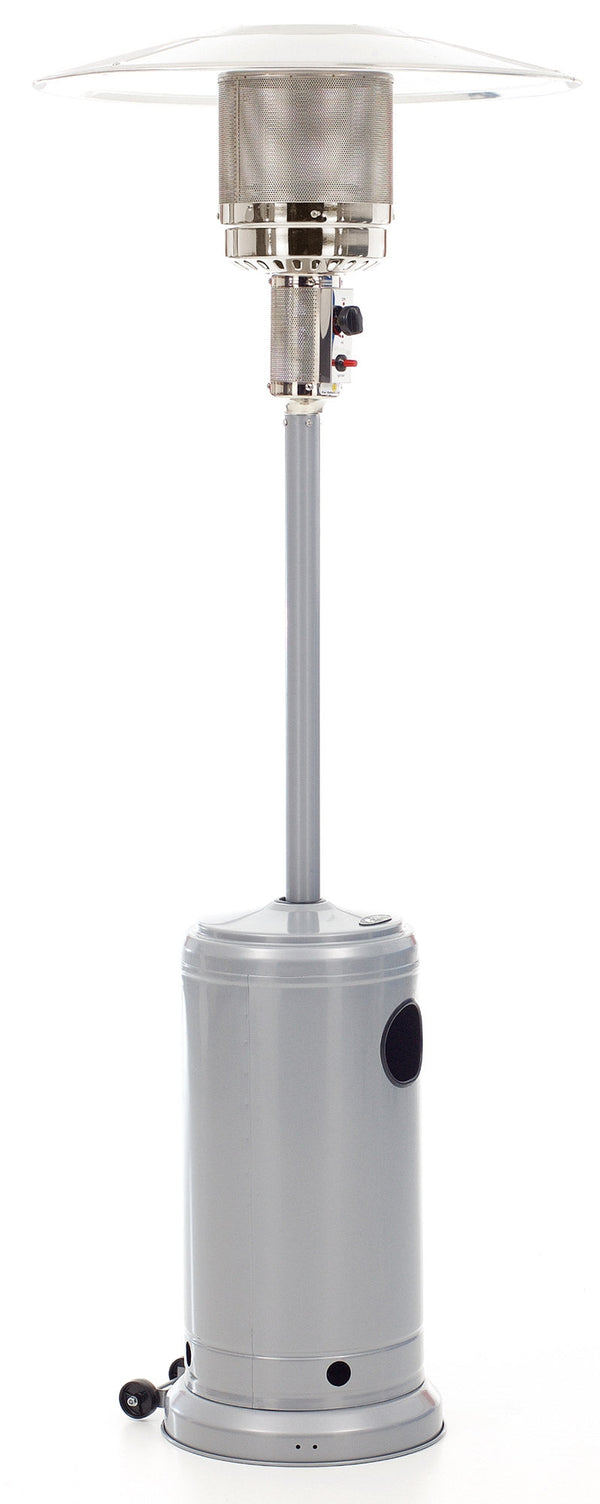 online Stufa a Fungo da Esterno a Gas GPL 13,5 kW Grigio Scuro Lucido