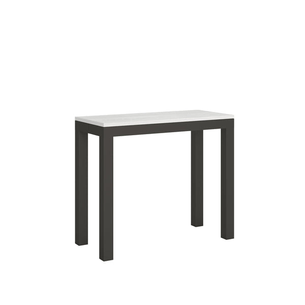 Consolle Allungabile 90-196x40x77 cm in Nobilitato Bianco online