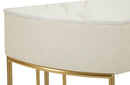 Console Sharon 100x40x75 cm in Pino e MDF e Metallo e Plastica      