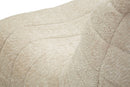Poltrona Mask Bianca 103x100x80 cm in Spugna e Poliestere Bianco      