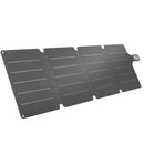Caricabatteria Solare 36W Pieghevole con Attacco Tipo-C Impermeabile IP67 in ETFE Grigio      