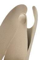 Porta Candele Dune Angel 13x11,5x37,5 cm in Ferro Crema      