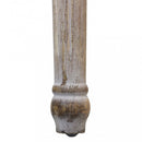 Panca Margi in Velluto Rosa 125x45x48 h cm in Legno Rosa