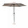 Ombrellone da Giardino Ø3 m Palo Ø38 mm Poly Eco in Acciaio Antracite