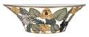 Console da Muro Amaz 120x40,5x37,2 cm in Ferro e Vetro Multicolor      