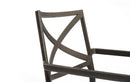 Sedia da Giardino 60x53x81 cm con Braccioli Keter Metalix Bronzo