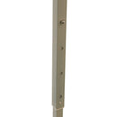 Gazebo Richiudibile Pieghevole 3x6m in Acciaio e PVC Impermeabile Bianco