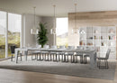 Tavolo Allungabile 130-390x90x77 cm Naxy Cemento