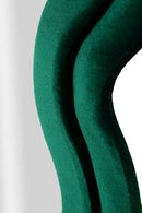 Specchio da Muro Monica Verde 58x4x160 cm in MDF e Poliestere e Specchio Verde      