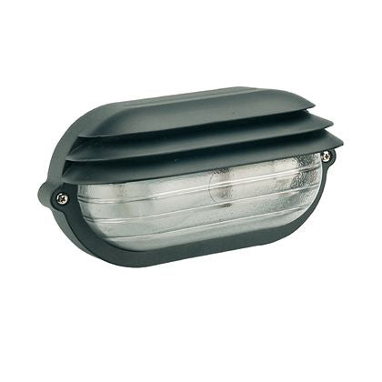 Lampada Applique Ovale Piccola Colore Nero per Esterno Linea Palpebra Sovil online
