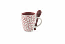 Set 6 Tazzine da Caffè Ø6x6,5 cm in Ceramica Villa d'Este Home Tivoli Aurora