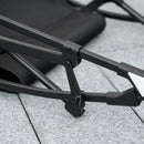 Passeggino per Cani Taglia Piccola con Tettuccio Regolabile e 2 Guinzagli 81x68x98.5 cm Nero e Cachi