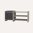 Scarpiera 1 Anta 44x100x35 cm in MDF Sunno Antracite