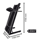 Tapis Roulant Motorizzato 6,0Hp 22Km/h Toorx TRX-Marathon Hrc App Ready