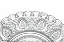 Set 6 Fruttiere in Vetro Ø29,8 cm VdE Tivoli 1996 Imperial
