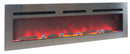 Bruciatore Elettrico da Incasso per Camini 2000W Chemin'Arte Brite Inox 3XL