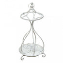 Portaombrelli Annie 29x68 h cm in Acciaio Bianco