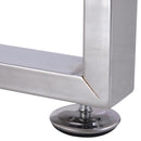 Scrivania da Ufficio con Ripiano Tastiera in Legno Bianco e Rovere 130x70x75.5 cm 