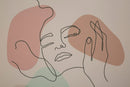 Stampa con Cornice Face A 35x2x47 cm in MDF e Vetro Multicolor      