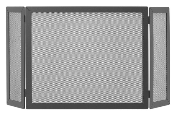 acquista Parascintille con Antine 100x50 cm per Camino a Legna in Ferro Belfer 3009 Antracite