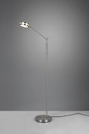 Piantana da Interno a LED SMD in Metallo Nickel Opaco