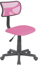 Sedia Poltrona Operativa da Ufficio in Tessuto Motti Sparky Rosa