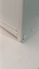 Coprilavatrice da Esterno in PVC 70x60x94cm 2 Ante Forlani Laundry Bianco Seconda Scelta
