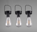  da Esterno a LED SMD in Acciaio Inossidabile Nero Opaco