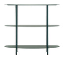 Console Saturno Ottanio 90x28x81 cm in Metallo Verde acqua      