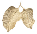 Svuota Tasche Double Leaf 38x3x39 cm in Ferro Oro