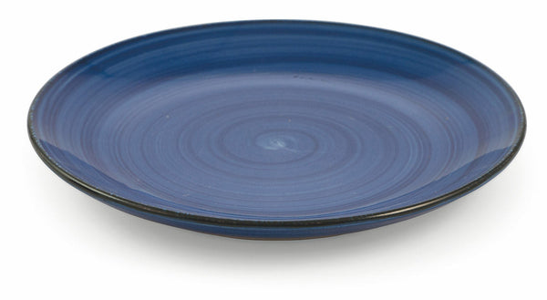 Set 6 Piatti Frutta Ø20x2,5 cm in Gres Villa d'Este Home Tivoli New Baita Blu prezzo