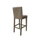 Set 2 Sgabelli 93x40x40 cm Edi Trinity 03 vellutino beige