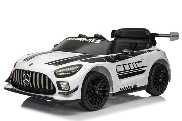 prezzo Macchina Elettrica per Bambini Licenza Ufficiale Mercedes Benz GT3 Telecomandata 12V 4,5Ah Bianco