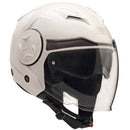 Casco Jet per Scooter Visiera Lunga CGM Illinois 129A Bianco Varie Misure