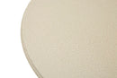 Tavolinetto Dune Ø45x58 cm in Ferro Crema      