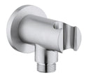 Presa D'acqua Tonda G1/2 con Supporto Doccia Fisso 