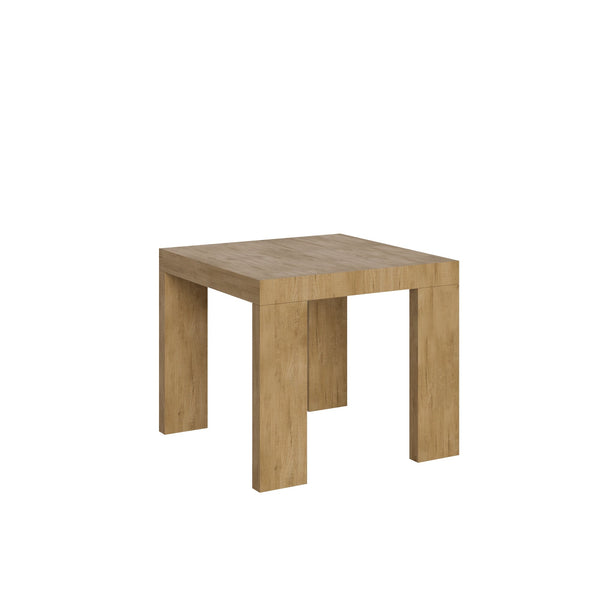 Tavolo Allungabile 90-246x90x77 cm Roxell Quercia Naturale sconto