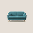 Divano Letto 3 Posti 200x94x97 cm in Tessuto Azzurro