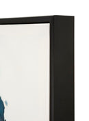 Dipinto su Tela Laccato Altea con Cornice 82x4x82 cm in Metallo e Abete e Tela      