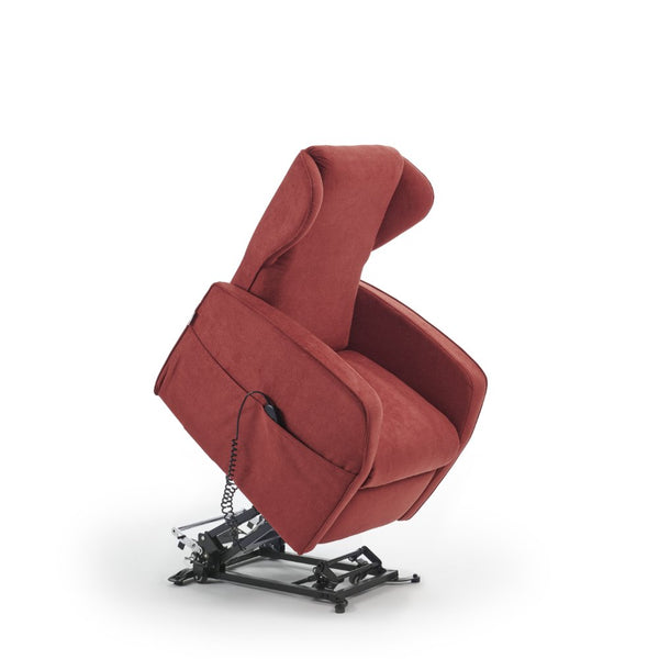 Poltrona Alzapersona Elettrica 2 Motori 73x101x86 cm Adele in Microfibra Dispositivo Medico 1 Bordeaux online