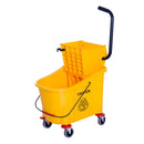 Carrello Pulizie con Strizzatore Rimovibile e Ruote Capacità 36L 61x38x94 cm 