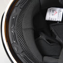 Casco Jet per Scooter Visiera Lunga e Parasole Taglia S Bianco