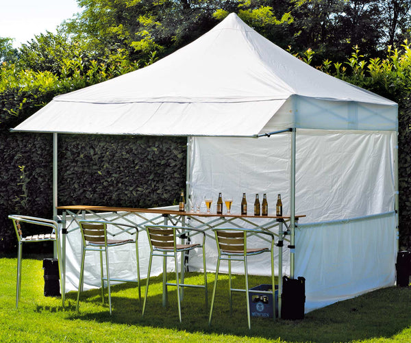 prezzo Gazebo Pieghevole da Giardino in Alluminio 3x3m Vorghini Mercato Bianco
