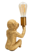 Lampada da Tavolo Monkey 17x14,5x25 cm in Poliresina 