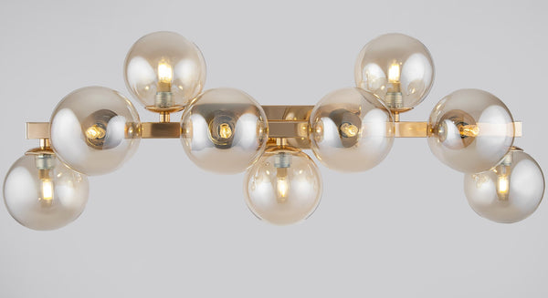 Lampada da parete Modern in Metallo Dallas Oro acquista