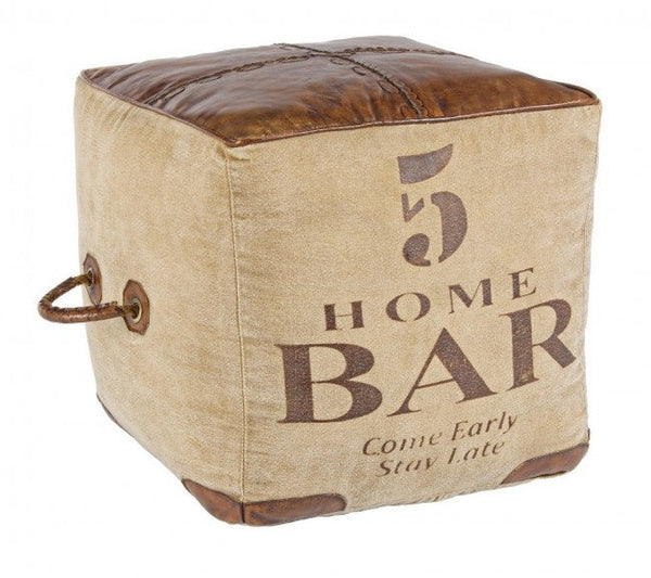 online Pouf Sanpark Five in Pelle