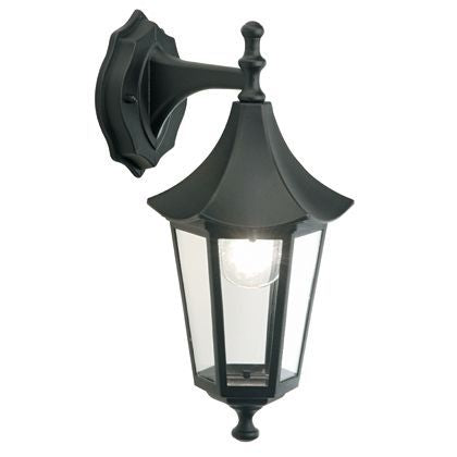 acquista Lampada Applique in Basso Colore Nero per Esterno Linea Pagoda Sovil