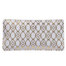 Set 3 Vassoi 24,5x12,6x2 cm  in Ceramica VdE Tivoli 1996 Charleston Bianco e Oro
