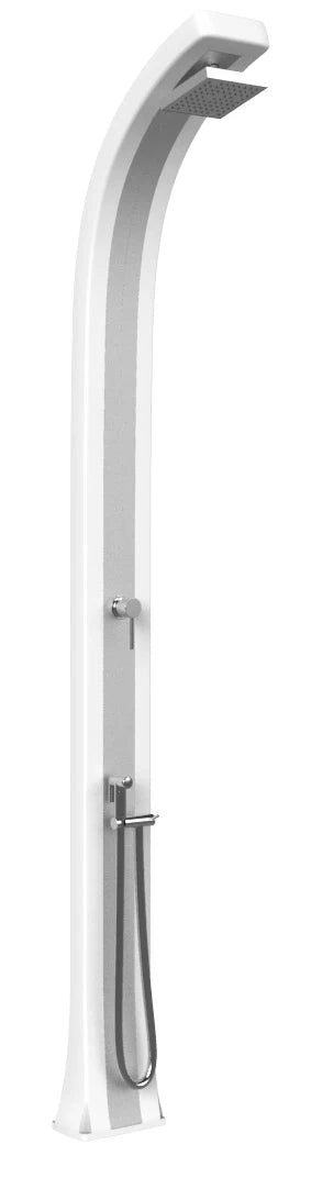 Doccia da Giardino Miscelatore e Doccetta Arkema Spring Plus Fascia Inox Bianco sconto